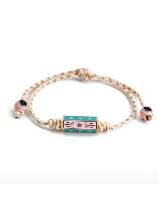 Free People Jewelry - Boho Star Charm Bracelet Q886